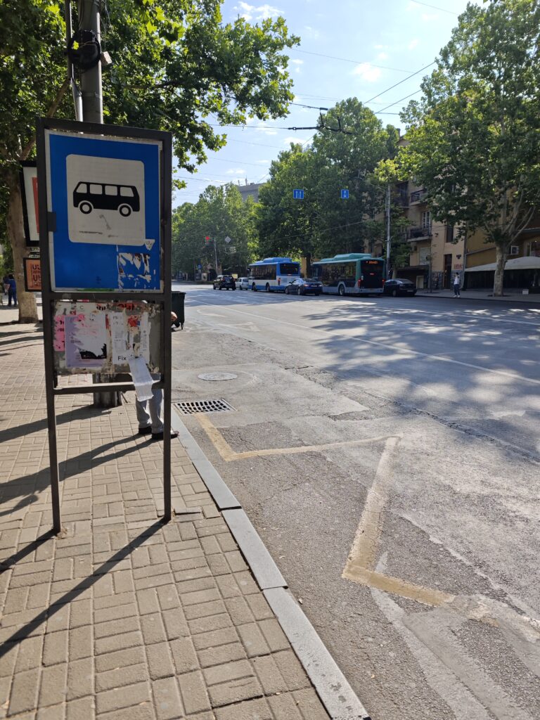 Bushaltestelle Jerewan